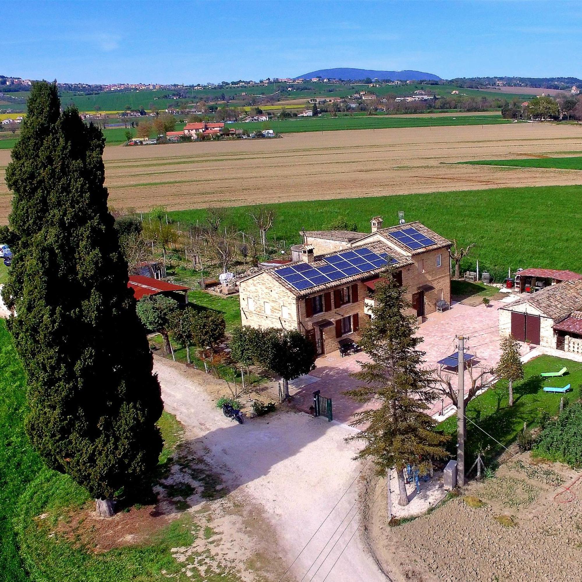 Ferienwohnung Il Cipresso Casa Saraceni Exterior foto