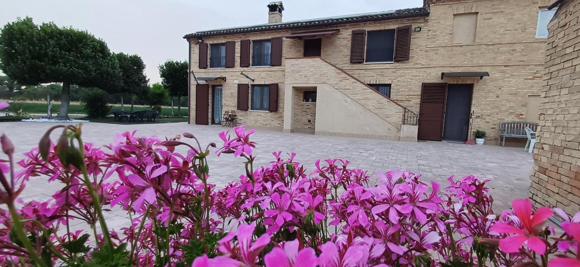 Ferienwohnung Il Cipresso Casa Saraceni Exterior foto