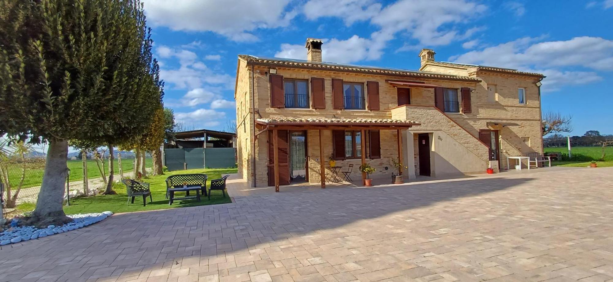 Ferienwohnung Il Cipresso Casa Saraceni Exterior foto