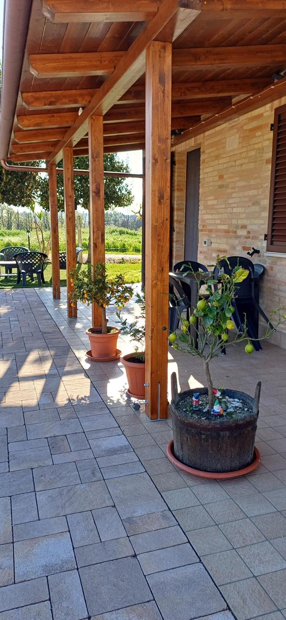 Ferienwohnung Il Cipresso Casa Saraceni Exterior foto